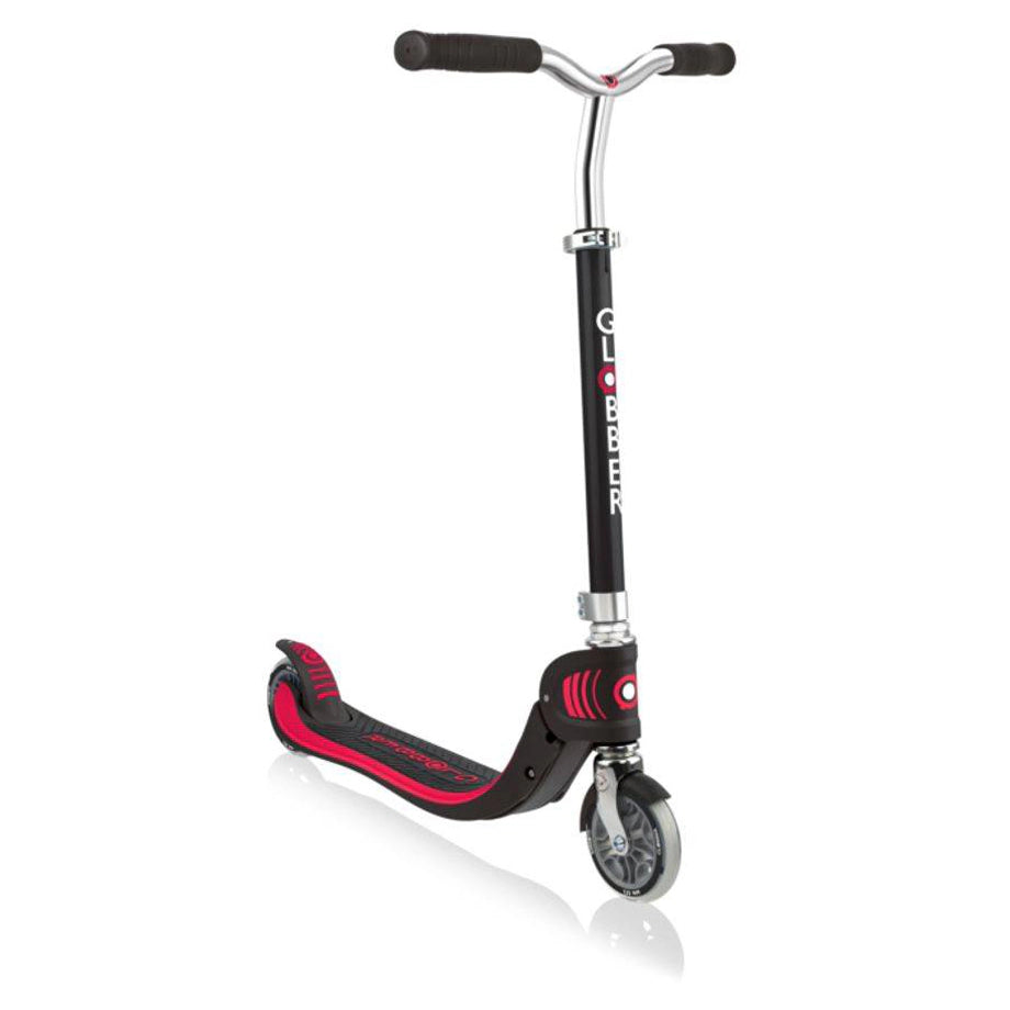 Globber Flow Foldable 2-Wheel Kick Scooter (Black)