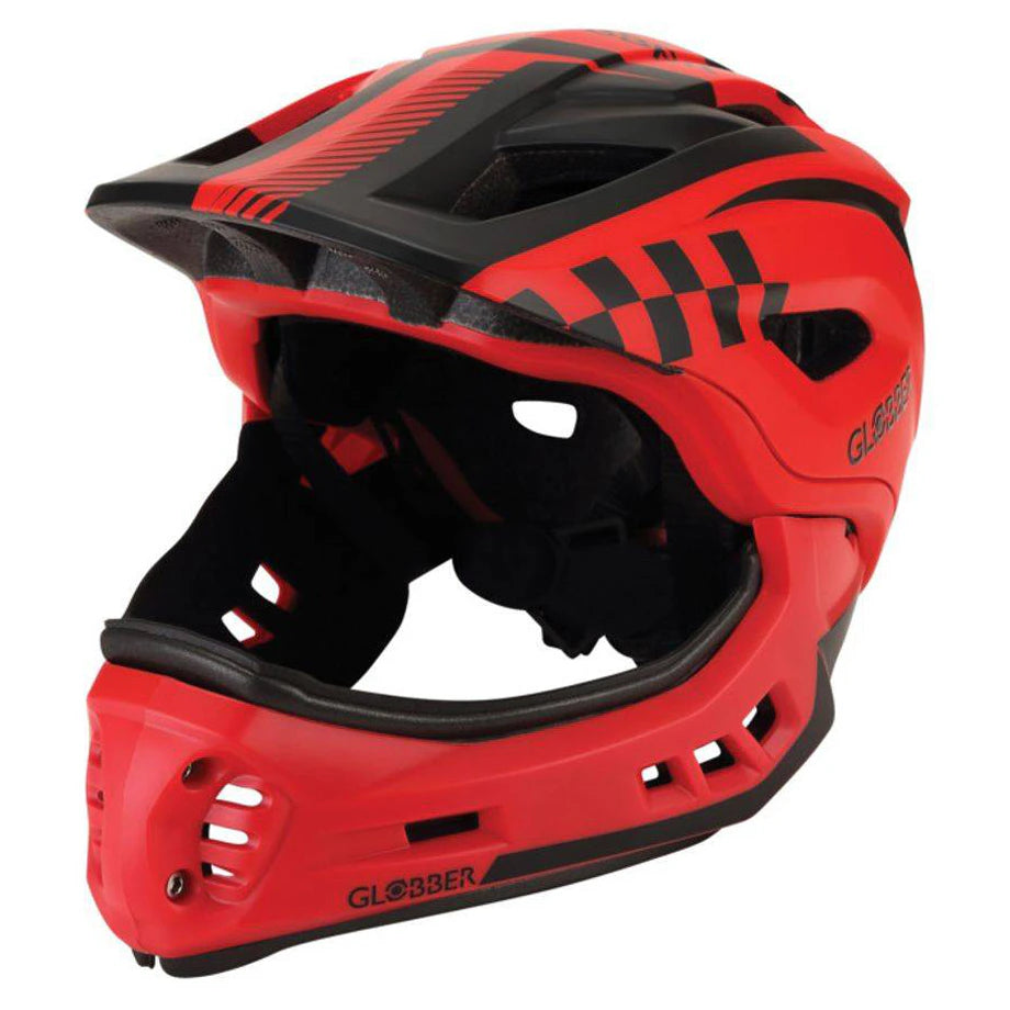 Globber Racing Helmet (S, 48-53 cm, Red)