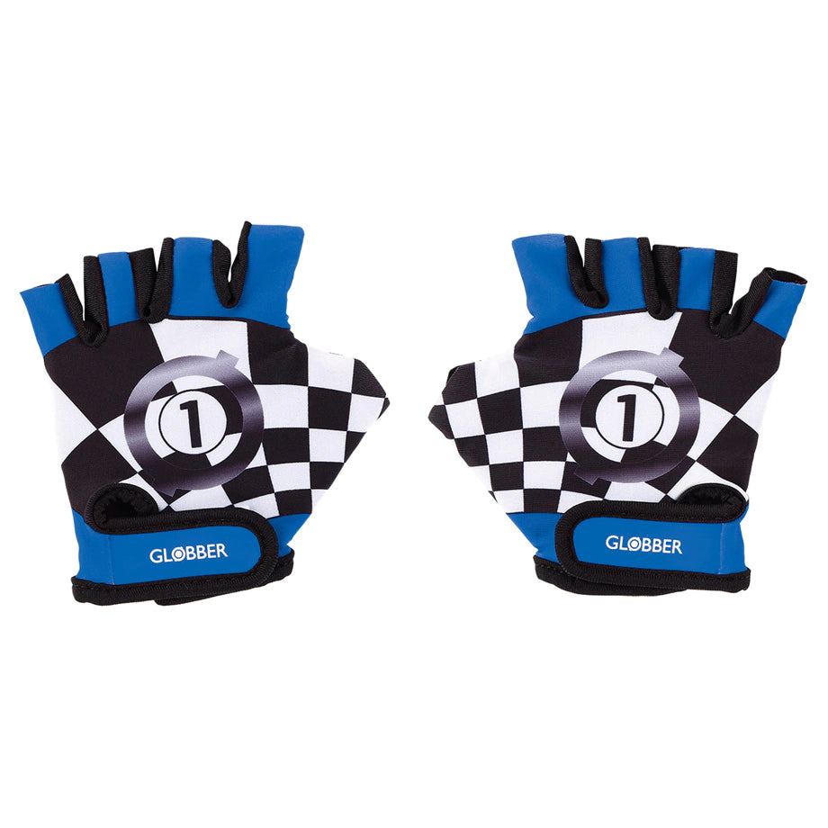 Globber Primo Fantasy Toddler Gloves (XS, Blue)