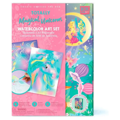 Box CanDIY Totally Magical Unicorns Watercolor Art Kit