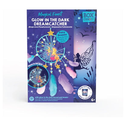 Box CanDIY Magical Forest Glow-in-the-Dark Dream Catcher Craft Kit