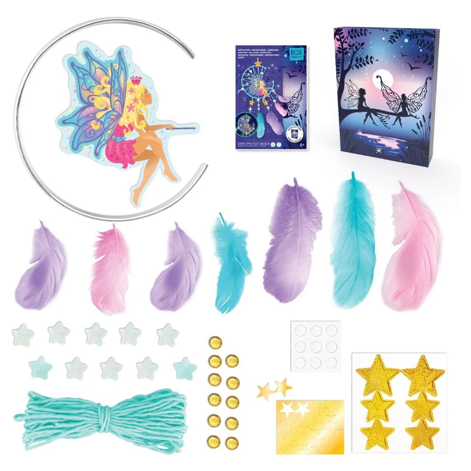 Box CanDIY Magical Forest Glow-in-the-Dark Dream Catcher Craft Kit