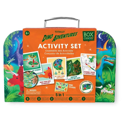 Box CanDIY Totally Dino Adventure Travel Suitcase Multi-Craft & Activity Set