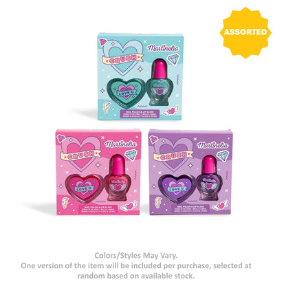 Martinelia Crush Nail Polish & Lip Gloss Duo Set (Assorted)