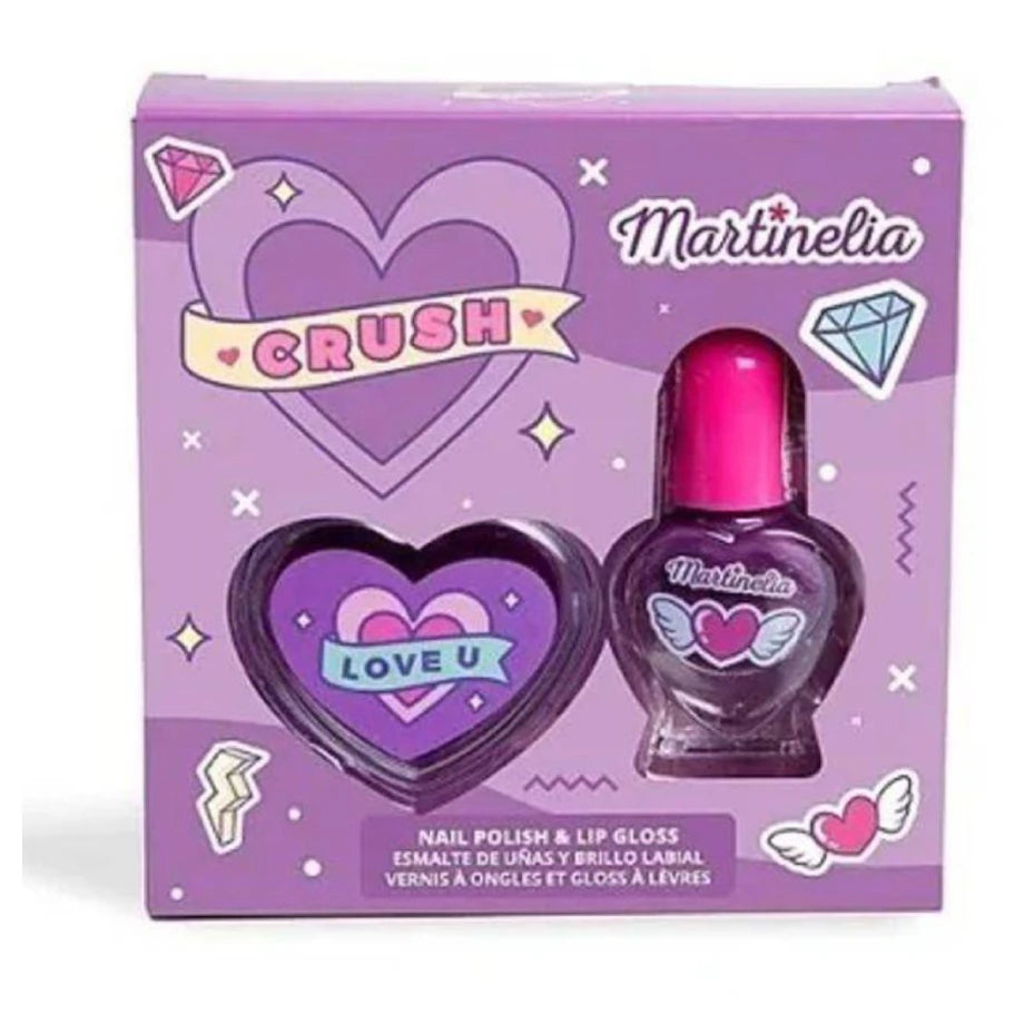 Martinelia Crush Nail Polish & Lip Gloss Duo Set (Assorted)