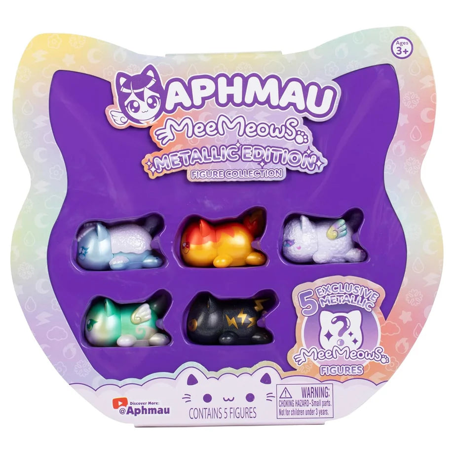 Aphmau MeeMeowS Metallic Edition Glow Figure Collection Box (5 Figures)
