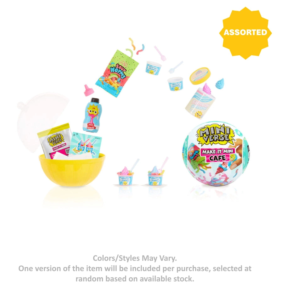 Miniverse Make It Mini Cafe Series 5 Mini Collectible Capsule (Assorted)