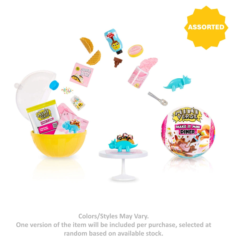 Miniverse Make It Mini Diner Series 4 Mini Collectible Capsule (Assorted)
