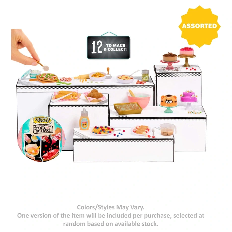 MGA Miniverse Make It Mini From Scratch Series 2 Mini Collectible Capsule (Assorted)