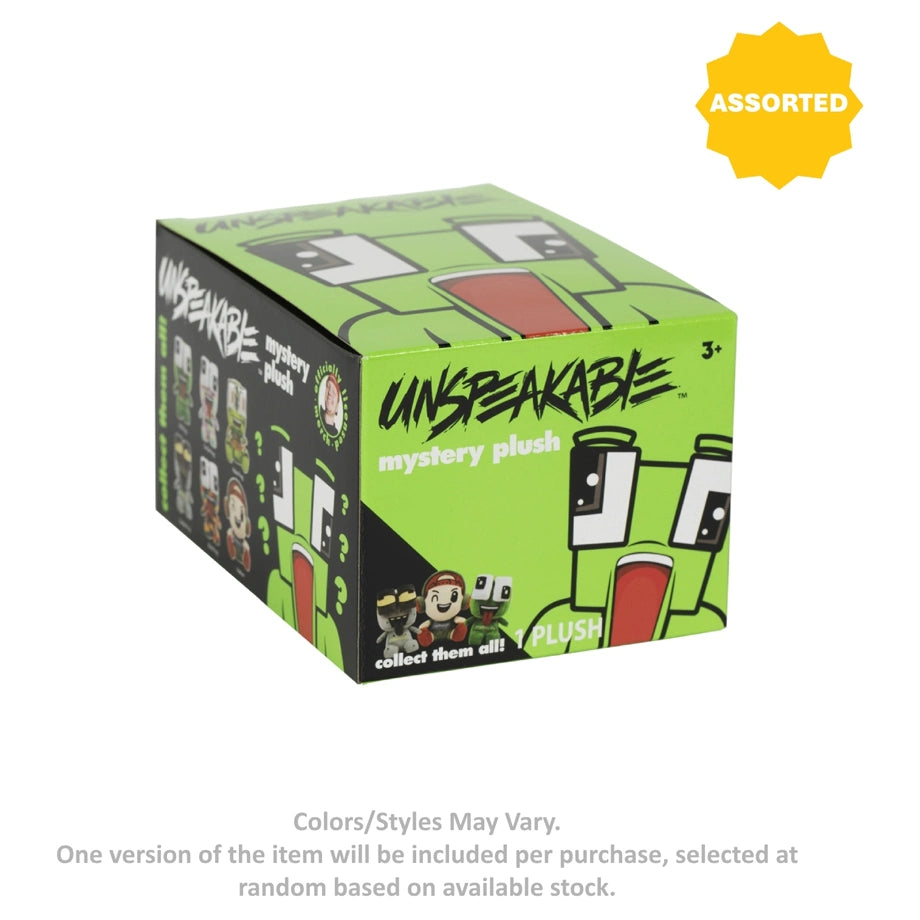 Unspeakable Series 1 Mini Mystery Plush Toy (15.24 cm, Assorted)