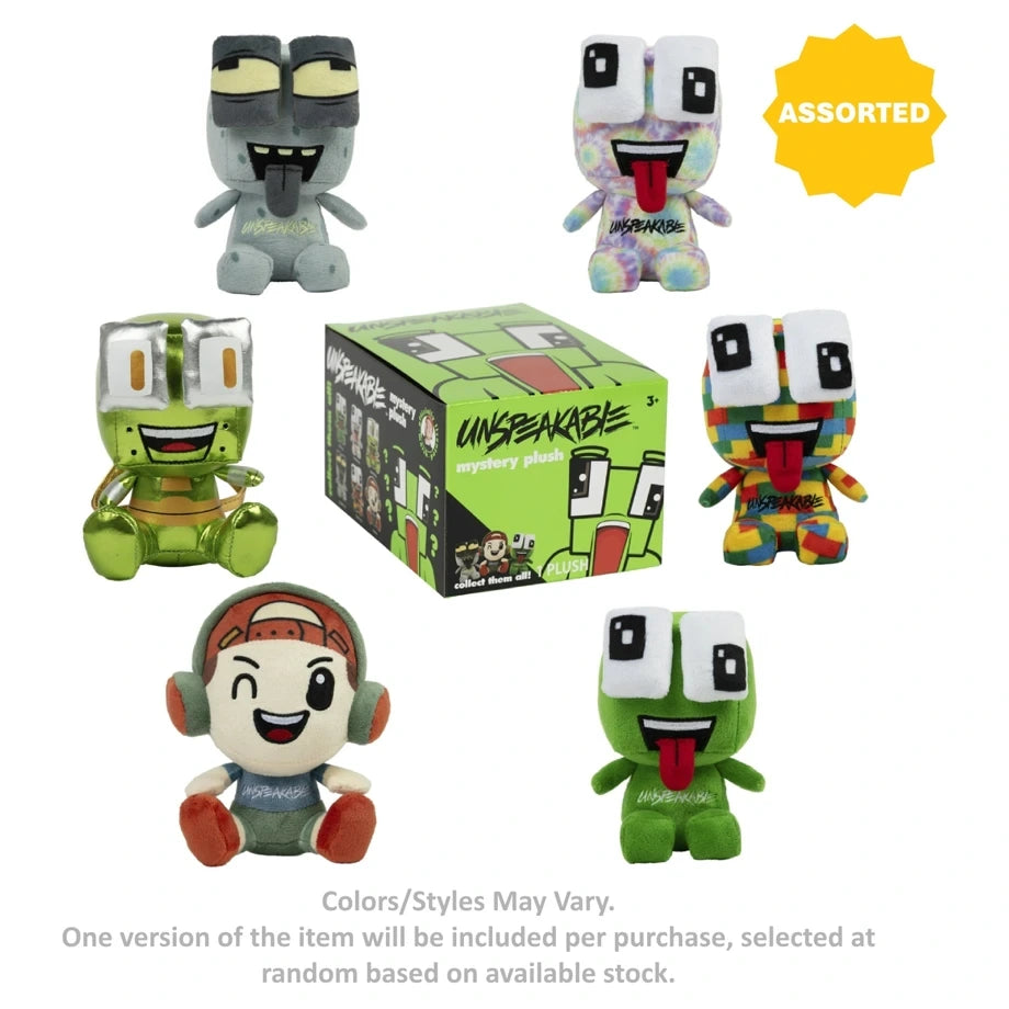 Unspeakable Series 1 Mini Mystery Plush Toy (15.24 cm, Assorted)