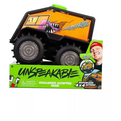 Unspeakable Challenge Accepted Motorized Tank (20.32 cm)