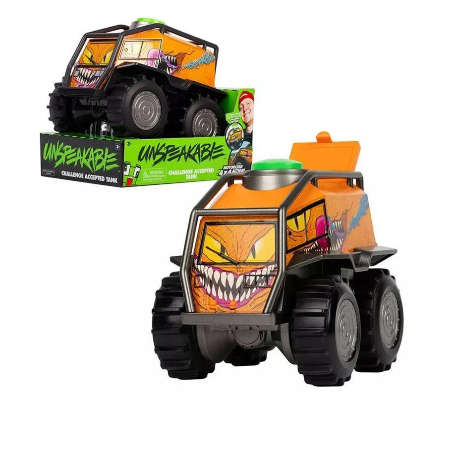 Unspeakable Challenge Accepted Motorized Tank (20.32 cm)