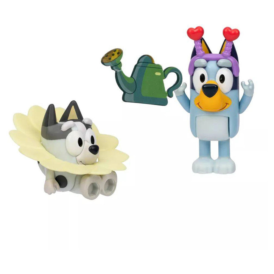 Bluey Spring Time Bluey & Muffin Figure Pack  Pack of 2 (6 cm)