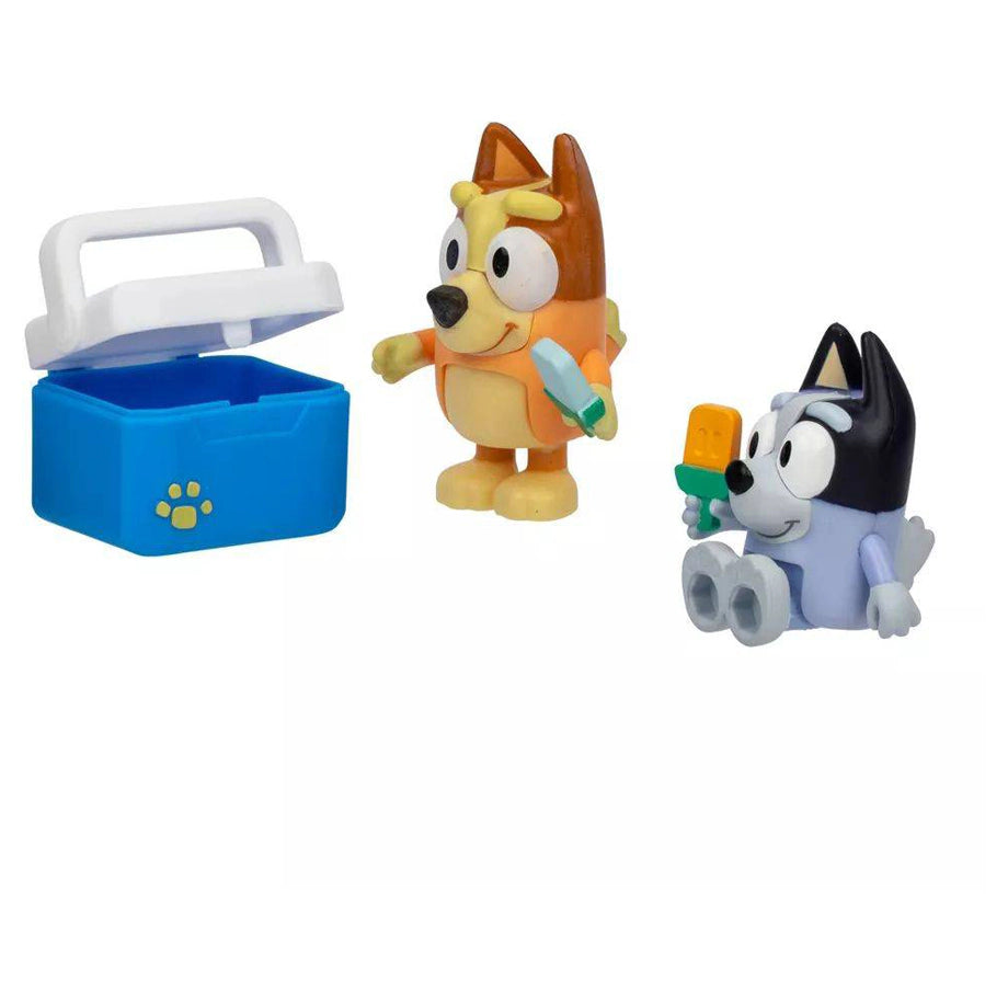 Bluey Let’s Play Chef Ice Blocks Figure  Pack of 2 (6 cm)