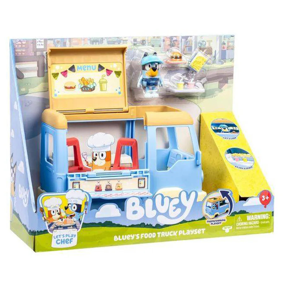 Bluey Let’s Play Chef Series 13 Bluey's Food Truck Playset (7.6 cm)