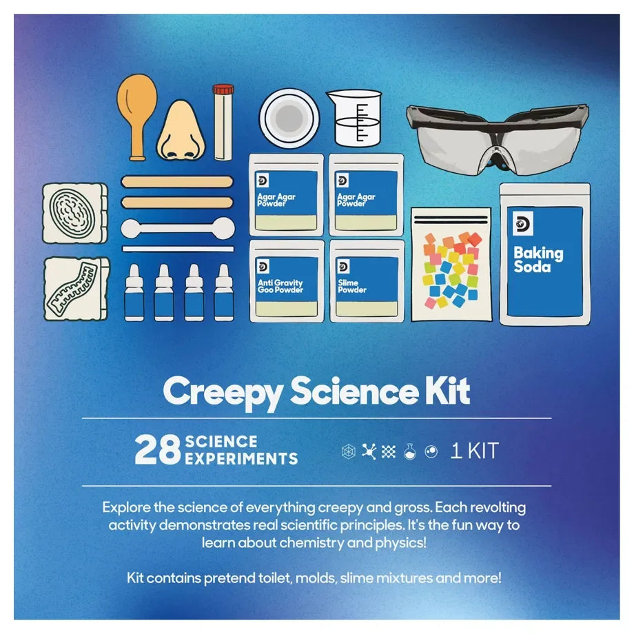 Discovery Creepy Science Lab Kit (28 Experiments)