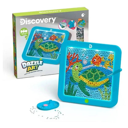 Discovery Dazzle Art Light-up Diamond Painting Kit (800+ Gems)