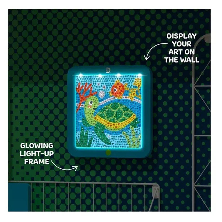 Discovery Dazzle Art Light-up Diamond Painting Kit (800+ Gems)