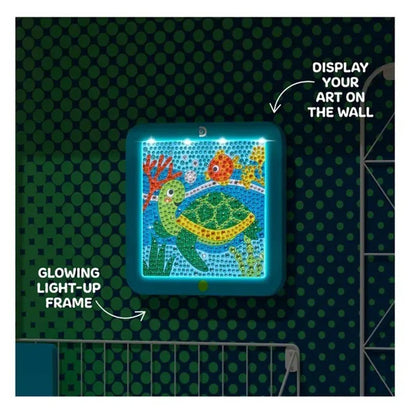 Discovery Dazzle Art Light-up Diamond Painting Kit (800+ Gems)