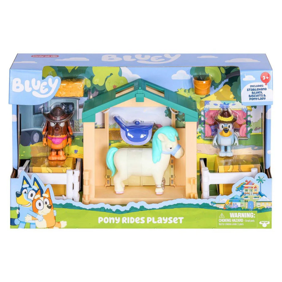 Bluey Series 9 Pony Rides Playset