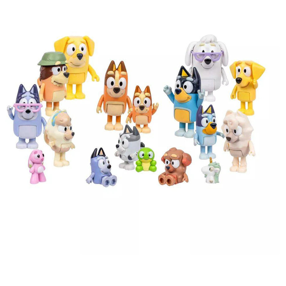 Bluey Series 13 Bluey's Ultimate Friends & Family Pack (18 Pieces)
