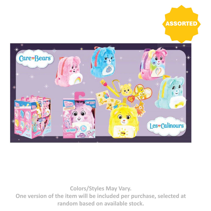 Real Littles Care Bears Mini Backpack (7 Pieces, Assorted)