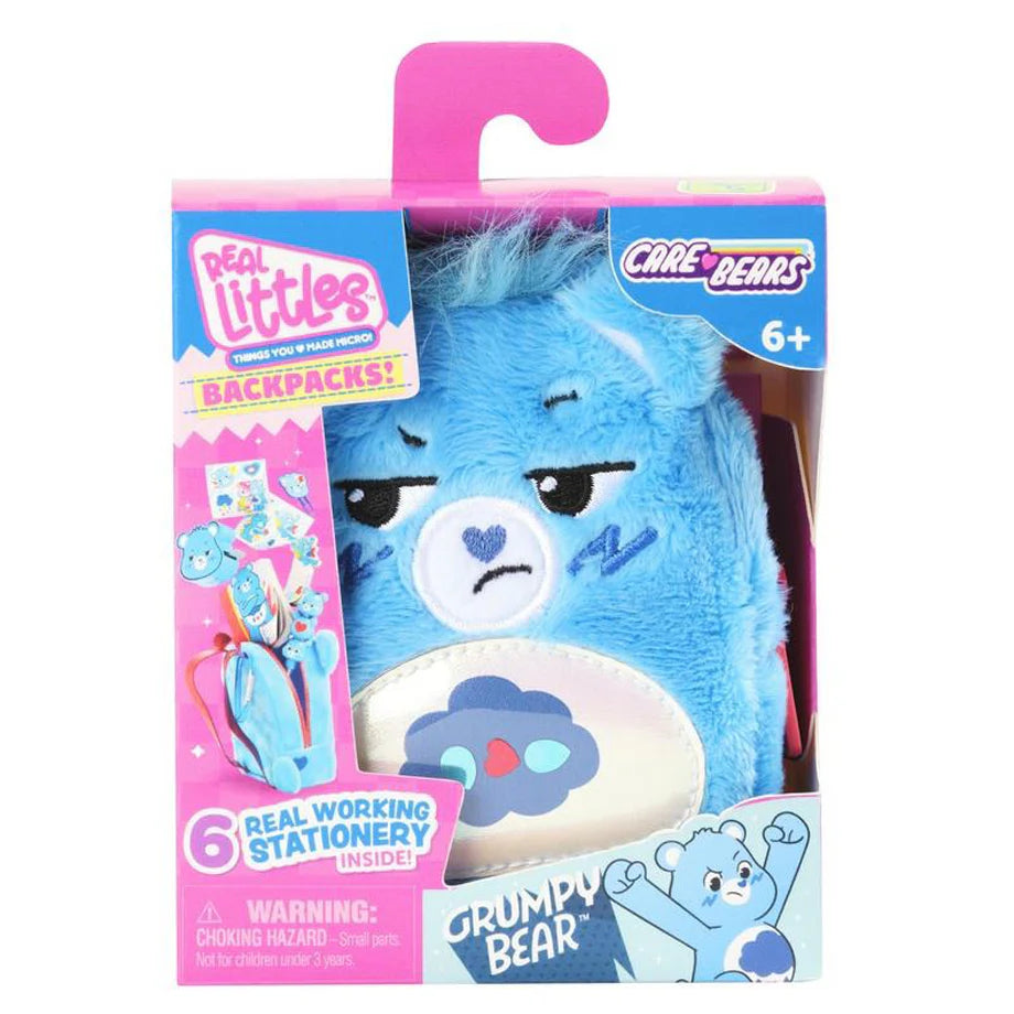Real Littles Care Bears Mini Backpack ( Assorted)