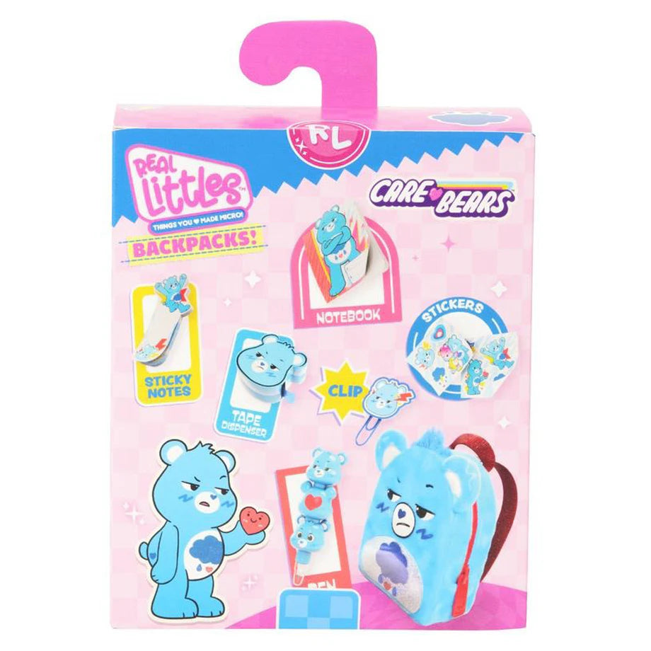 Real Littles Care Bears Mini Backpack ( Assorted)