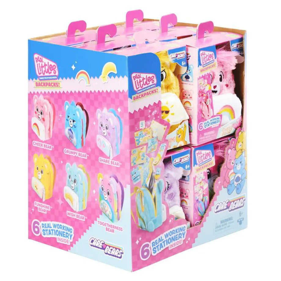 Real Littles Care Bears Mini Backpack ( Assorted)