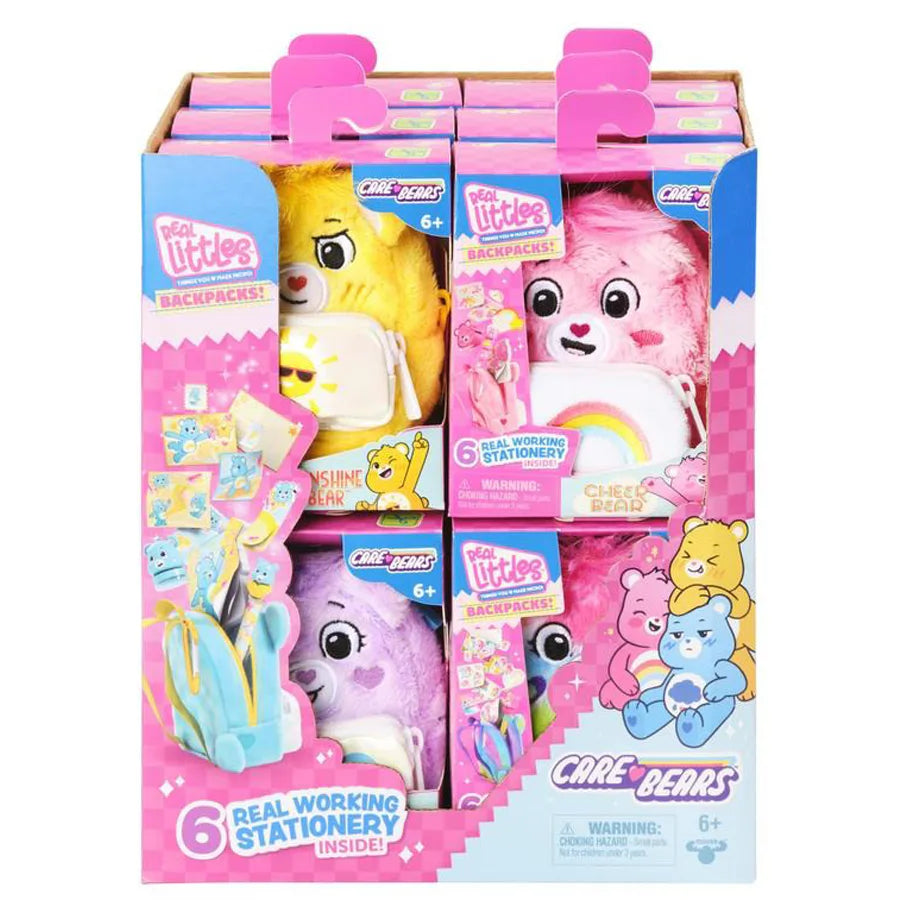 Real Littles Care Bears Mini Backpack ( Assorted)