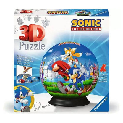 Ravensburger Sonic The Hedgehog 3D Ball Jigsaw Puzzle (73 Pieces)