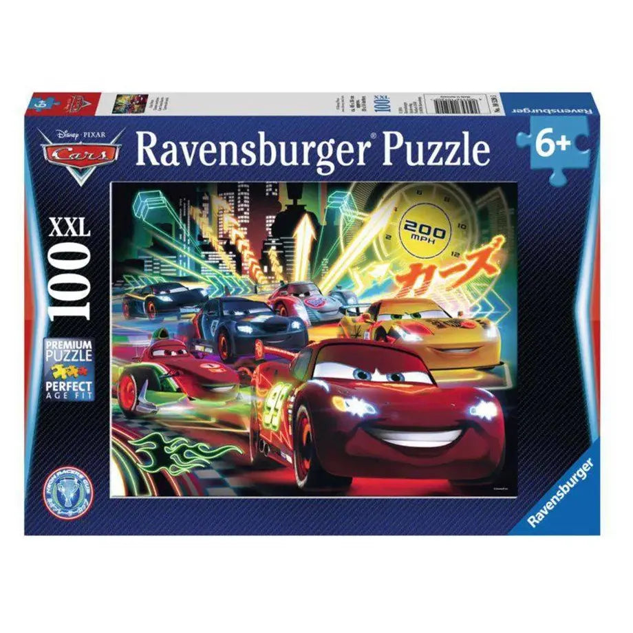 Ravensburger Disney Pixar Cars Neon Xxl Jigsaw Puzzle (100 Pieces)