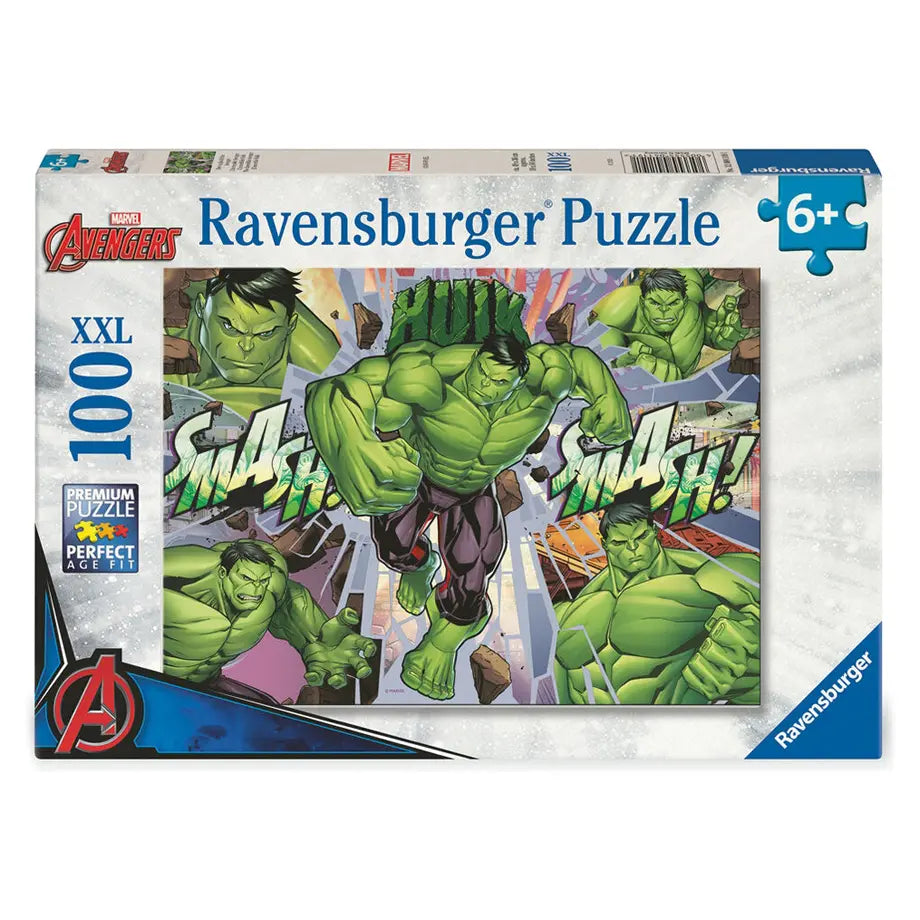 Ravensburger Marvel Avengers Hulk Xxl Jigsaw Puzzle (100 Pieces)