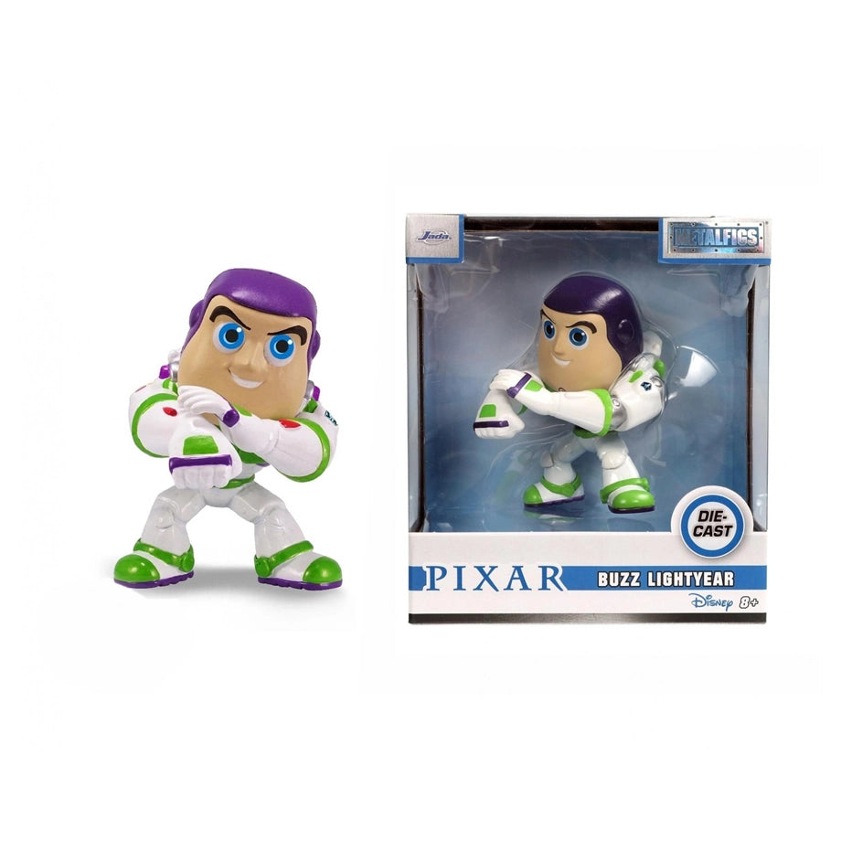 Jada Toys MetalFigs Disney Pixar Toy Story Buzz Lightyear Die-cast Figure (10.16 cm, Green/White)