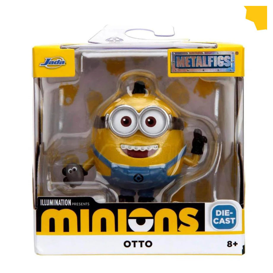 Jada Metalfigs Minions Mystery Die-cast Figure (6.5 cm, Assorted)