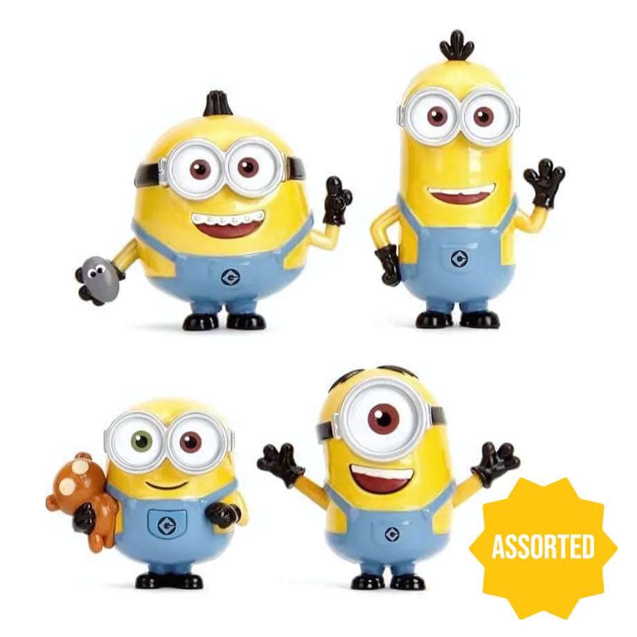 Jada Metalfigs Minions Mystery Die-cast Figure (6.5 cm, Assorted)