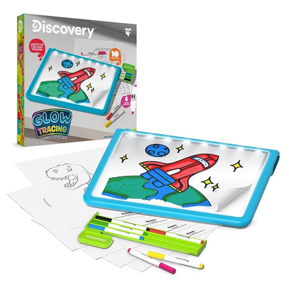 Discovery Glow Tracing Illuminated Art Tablet (16 Pieces)