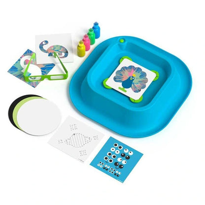 Discovery 3D Neon Spin Motorized Art Station (38 Pieces)