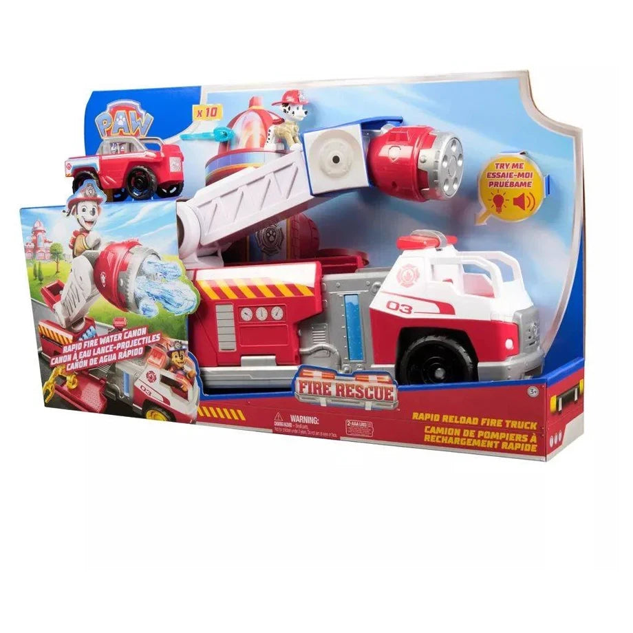 Spin Master PAW Patrol Fire Rescue Rapid Reload Deluxe Fire Truck (50.8 cm, Red)