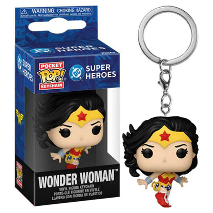 Funko Pocket POP! DC Comics Super Heroes Wonder Woman (DC New Classics) Vinyl Keychain (10.2 cm)