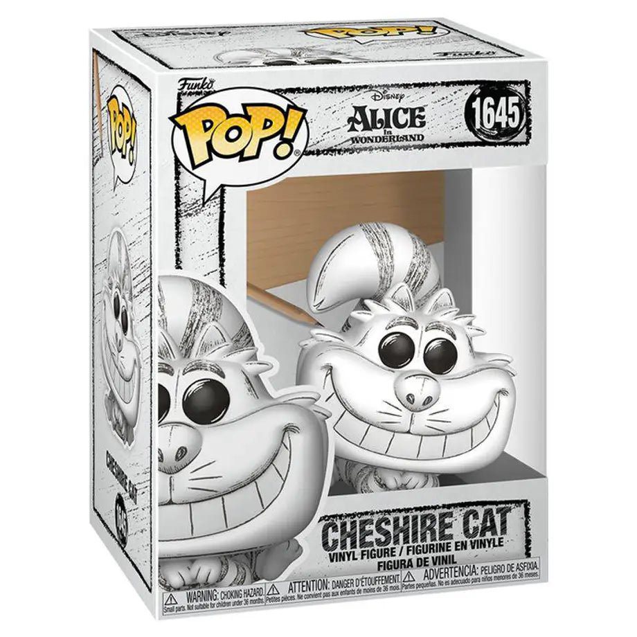 Funko POP! Disney Alice in Wonderland Cheshire Cat (Sketched Deco) Vinyl Figure (7.6 cm)
