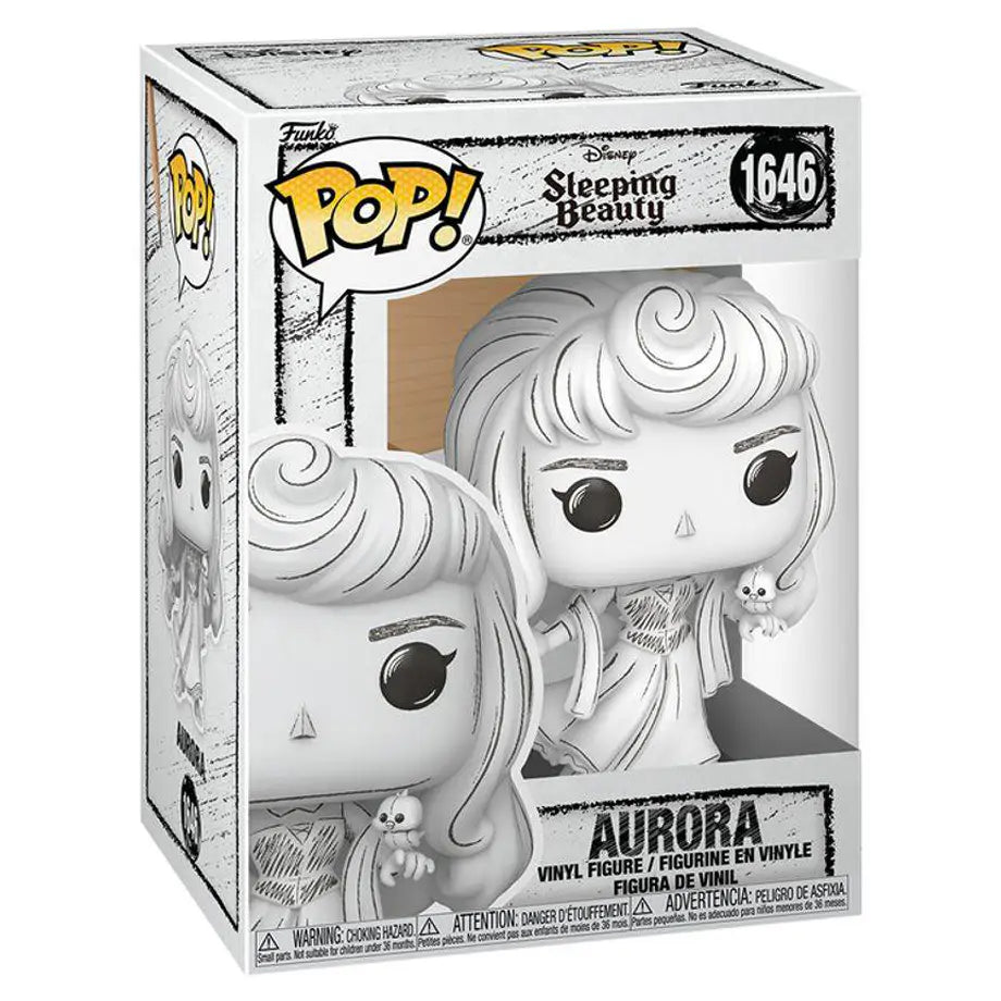 Funko POP! Disney Sleeping Beauty Aurora (Sketched Deco) Vinyl Figure (10.4 cm)