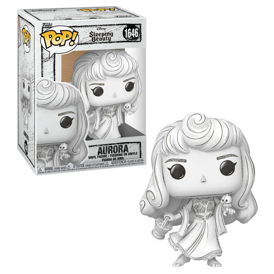 Funko POP! Disney Sleeping Beauty Aurora (Sketched Deco) Vinyl Figure (10.4 cm)