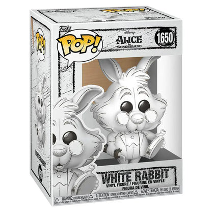 Funko POP! Disney Alice in Wonderland White Rabbit (Sketched Deco) Vinyl Figure (10.4 cm)
