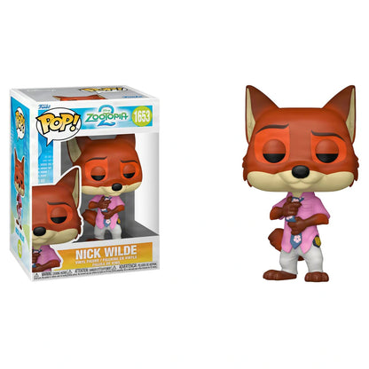 Funko POP! Disney Zootopia 2 Nick Wilde Vinyl Figure (10.9 cm)