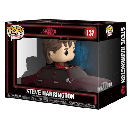 Funko POP! Rides Stranger Things Steve Harrington In Car Vinyl Figure (13.2 cm)