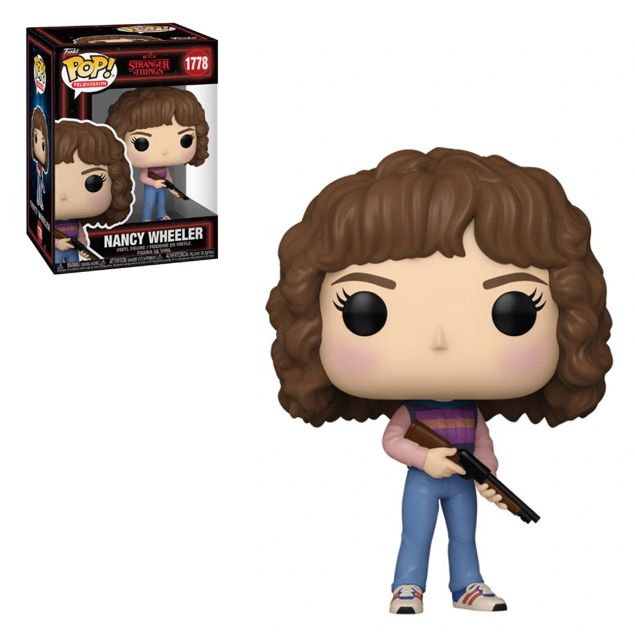Funko POP! Television Stranger Things Nancy Wheeler Vinyl Figure (10.4 cm)