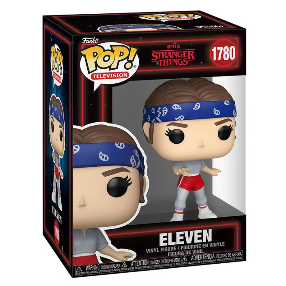 Funko POP! Television Stranger Things Eleven with Bandana Vinyl Figure (9.9 cm)