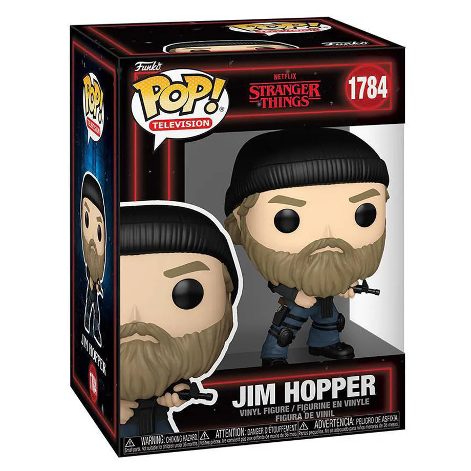Funko POP! Television Stranger Things Jim Hopper Vinyl Figure (9.7 cm)